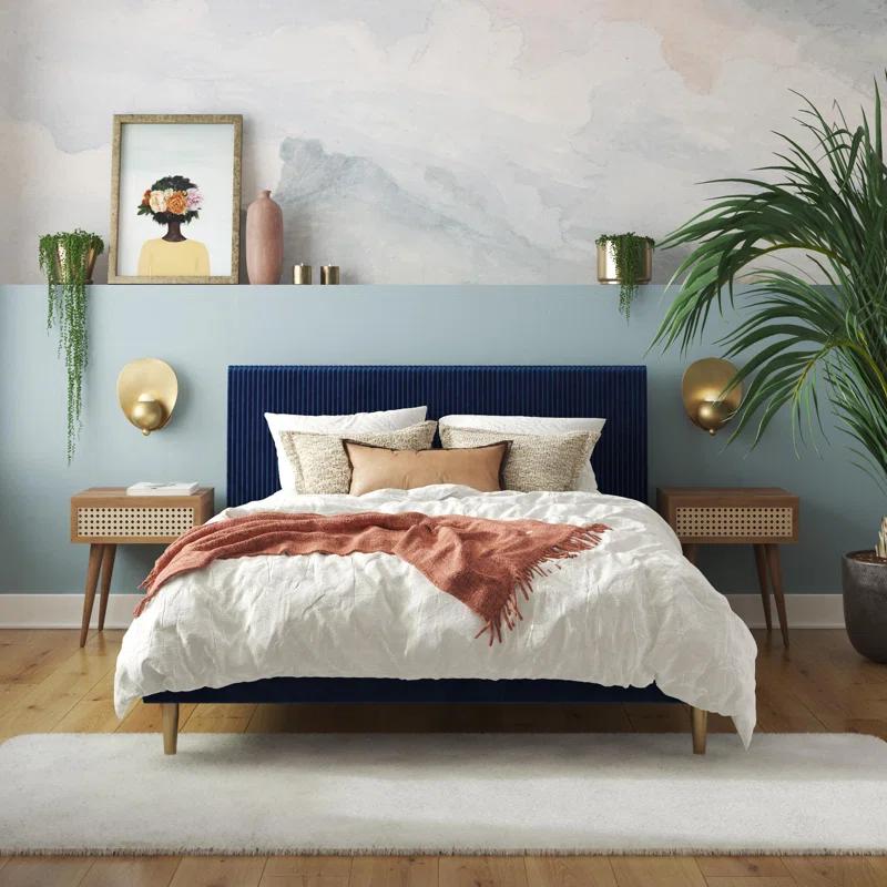 Daphne upholstered platform bed discount